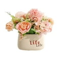 thumbnail image 1 of POINTERTECK Simulation Bonsai Artificial Potting Fake Flower Silk Decorative Household Accessories Pressure Alleviation Sweet Gift, 1 of 10