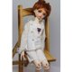 thumbnail image 5 of Ropa para muñecas inteligentes Baoblaze chaleco sin mangas Estilo de moda 1/4 blanco, 5 of 7