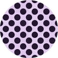 thumbnail image 1 of Ahgly Company Indoor Round Patterned Blossom Pink Area Rugs, 6' Round, 1 of 6