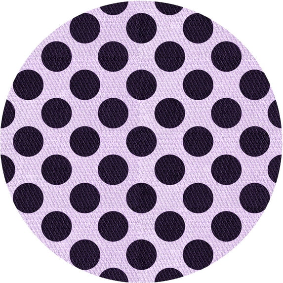 Ahgly Company Indoor Round Patterned Blossom Pink Area Rugs, 6' Round