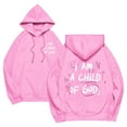 thumbnail image 2 of Puliio Women's Hooded Sweatshirts Casual Fashion Letter Print Drawstring Hoodies Jacket Long Sleeved Hoodie Outwear With Pocket Tops, 2 of 6
