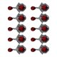 thumbnail image 1 of Guardurnaity 10 Unids Mujeres Flor Pin Breastpin Decoración Moda Broches Joyería Femenina para Citas Fiesta Presente Joyas Adornos Ropa, zapatos y accesorios Miscelánea Rojo Guardurnaity AP016485-07, 1 of 6