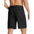 thumbnail image 3 of Chiccall Mens Hiking Cargo Shorts with Zipper Pockets Plus Size Casual Loose Quick Dry Outdoor Shorts, 3 of 7