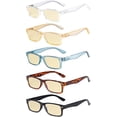 thumbnail image 1 of Eyekepper 5-Pack Blue Light Blocking Reading Glasses Design Computer Readers Yellow Tinted +2.00, 1 of 5