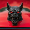 thumbnail image 3 of Décoration de Capot de Voiture Chien Diable - Ornement de Capot de Moteur 3D, Tête de Chien Démoniaque Agressive avec Yeux Rouges et Crocs, Accessoire Extérieur Auto Unique, 3 of 8