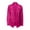 Hot Pink, variant on VEKDONE 2025 Fall Deals Women's Casual Blazers Jackets Long Sleeve Solid Color Coat Trendy Button Slim Lapel Outwear Fall Winter Business Work Office Blazer Jacket