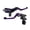 A, variant on 2Pcs Motorcycle Cylinder Reservoir Levers 7/8" Break Lever Upper Hydraulically Brake Lever Accessory