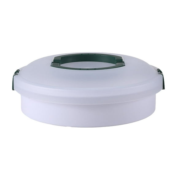 Muffin Tart Cookie Dessert Keeper, Cupcake Container Portable with Handle, Egg Holder Cake Keeper, Pie Cake Carrier with Lid for Dishes Vegetables