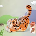 thumbnail image 4 of Rompecabezas de papel 3D, rompecabezas de ensamblaje DIY de animales, regalos de Navidad para amantes de los animales, 4 of 6