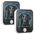 thumbnail image 2 of Dog Black Night Lights Plug into Wall LED with Auto Light Sensor Warm Light for Kids Hallway Bedroom Living Room Kitchen Bathroom Set of 2, 2 of 7