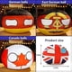 thumbnail image 4 of 19pcs Country Balls Plushies Set, 10cm Poland Ball Plush Doll, Pendant Accessories, Stuffed Toys Gifts for Kids Adults, 4 of 5