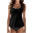 thumbnail image 3 of Bikini Set for Women High-Waisted Two-Piece Swimsuit with Wide Supportive Straps and Removable Padding for Beach Pool and Vacation, 3 of 4