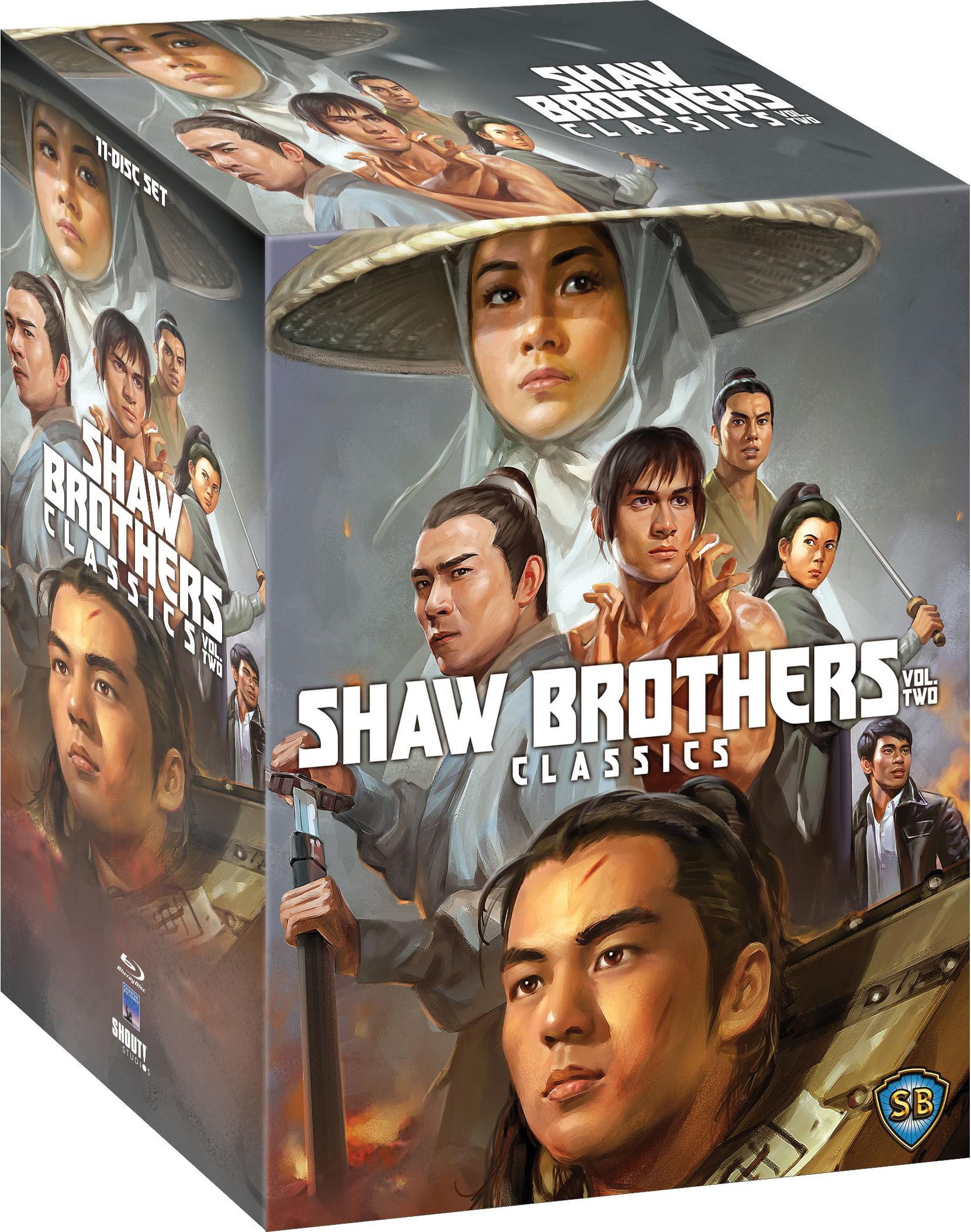 The Shaw Brothers Classics Vol. 2 (Lady of Steel / Brothers Five / Crimson Charm / Bride from Hell / Shadow Whip / Delightful Forest / Devil's Mirror / Man of Iron / Water Margin…and more!) (Blu-ray)