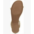 thumbnail image 4 of INC Womens Gold Ankle Strap Embellished The Carmel Round Toe Zip-Up Sandals Shoes 7 M, 4 of 4