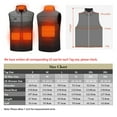 thumbnail image 2 of WINWARM Men's Electric Heated Vest Jacket Fast Warm up Heating Coat 3 Speed Adjustable Machine Washable Cotton Padded Heated Outerwear Thermal, 2 of 8