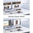 thumbnail image 3 of Estación de acoplamiento Inateck HDMI 4K 60Hz USB-C 10 en 1 Hub 100W PD, 3 of 7