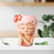 thumbnail image 1 of Lindo Maceta Bonsai Olla Florero Estatua de dibujos animados Decoraciones Mesa Maceta Maceta para estantería Café Chimenea Cocina Regalo de cumpleaños Estilo C BLESIY Macetero de jarrón de busto, 1 of 8