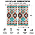 thumbnail image 2 of Blackout Kids Curtains,Boho Bohemia Geometric Line Art Childrens Insulated Curtains Set Of 2,Bedroom Essentials,Toddler Room Decor 42"x84"(106x213cm), 2 of 4