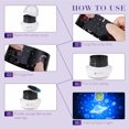 thumbnail image 5 of Kids Star Night Lights - 4 Set Films 360 Degree Rotating Star Projector, Bedside Lamp, 5 of 5