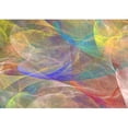 thumbnail image 5 of wall26 - Abstract Shapes Made of Fractal Textures. - Removable Wall Mural | Self-Adhesive Large Wallpaper - 100x144 inches, 5 of 6