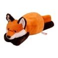 thumbnail image 3 of Figura de juguete de animal, juguete de animal, cojín suave, juguete de peluche para abrazar para adultos Zorro, 3 of 9
