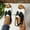 White, variant on YLOMAY Women Sandals Women's Fashion Casual Summer New Style Roman Lace-Up Fish Mouth Thick Bottom One-Foot Slip-On Round Head Open Toe Beach Sandals All-Day Sightseeing Sandals Tax Free Weekend
