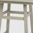 thumbnail image 7 of WestinTrends Outdoor 37" Counter Height HDPE Patio Square Bar Table, Sand, 7 of 7