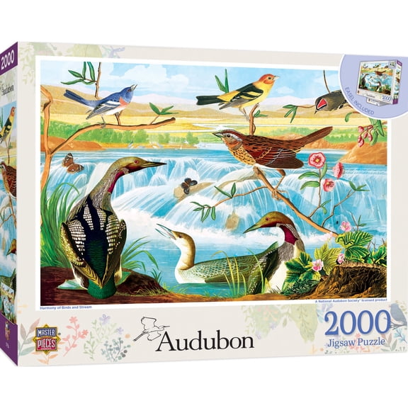 MasterPieces 2000 Piece Jigsaw Puzzle - Audubon - 39"x27"