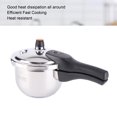 thumbnail image 4 of Stainless Steel Pressure Cooker, 2L/3L/4L/5L/6L Fast Cooking Mini Pressure Canner, Thickened Rice Cooker with Spring Valve  Devices for Gas Stove & Induction Cooker, 4 of 7