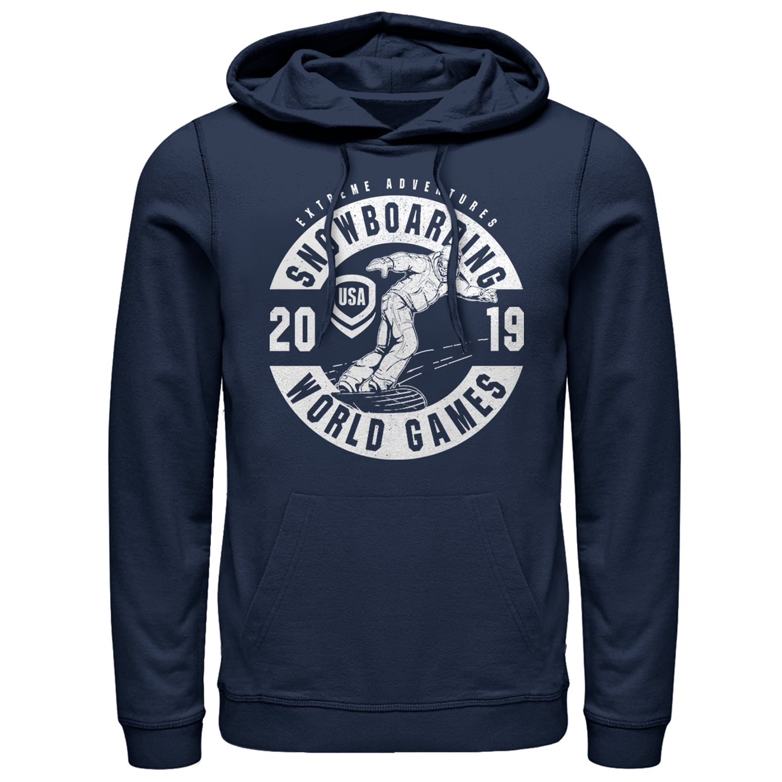Lost Gods California Republic Bear Shadow Mens Graphic Lightweight Hoodie