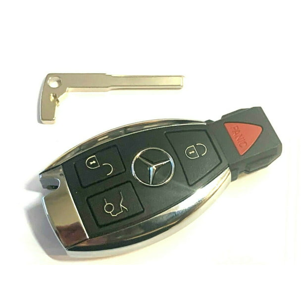 Mercedes Benz 1997-2014 / 4-Button Fobik Key / IYZ-3312 NEC & BGA VLS