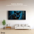 thumbnail image 2 of Cuadro Decorativo Marco Flotante Mirada Nocturna 120x60 Marco Blanco, 2 of 3