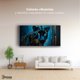 thumbnail image 2 of Cuadro Decorativo Marco Flotante Mirada Nocturna 120x60 Marco Blanco, 2 of 3