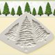 thumbnail image 4 of Un molde de pastel de fondant de árbol de Navidad Adepaton JQWJ406, 4 of 4