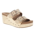 thumbnail image 2 of Corkys Womens Main Squeeze Studded Wedge  Casual Shoes, 2 of 5