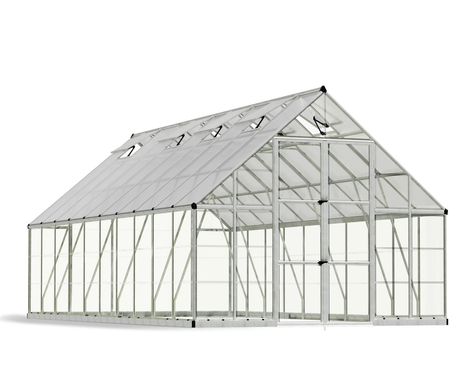 CANOPIA by PALRAM Balance 10 ft. x 20 ft. Greenhouse Kit - Silver