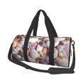 thumbnail image 1 of Balery Sea Shells Bolsa de Gimnasio para Mujeres y Hombres, Bolsa de Viaje Impermeable, Bolsa de Fin de Semana con Compartimento para Zapatos y Bolsillo Húmedo, 1 of 6