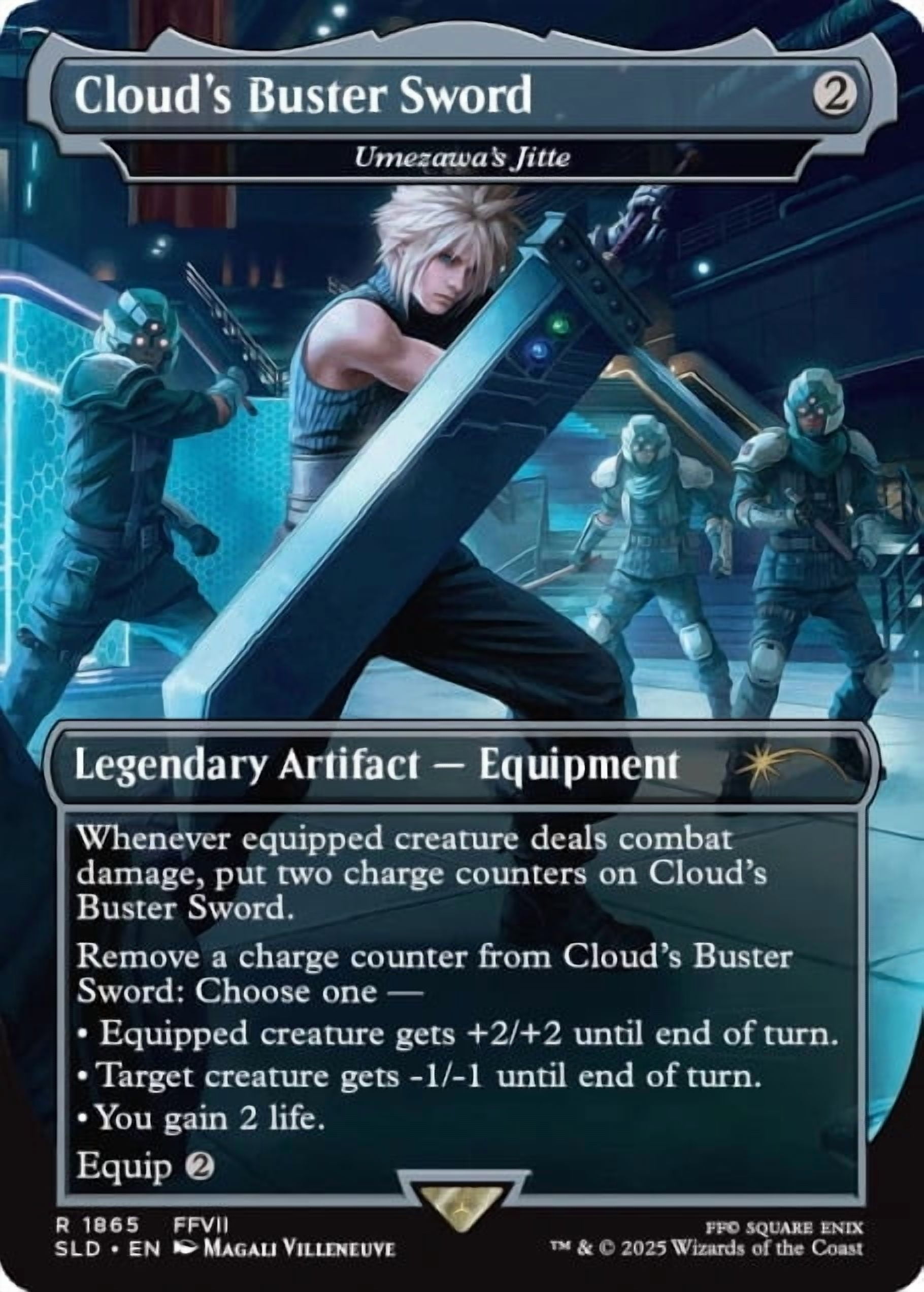 Magic the Gathering Secret Lair x FINAL FANTASY: Weapons (English