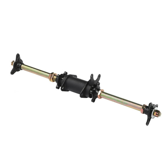 Eje Trasero de 710 mm, Go Kart Eje Trasero de Vida Alta Alta Resistencia Para Triciclo de Deriva Cuádruple