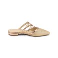 thumbnail image 4 of BLISSFUL STEP Women's Glitter Pointy Toe Flats Mules Gold 8.5, 4 of 9