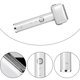 thumbnail image 2 of Afeitadora Eléctrica Mini máquina de afeitar IPX7 afeitadora inalámbrica portátil impermeable para hombres (blanco), 2 of 7