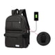 thumbnail image 2 of Sywqhk Mochila Con Carga Usb Unisex Mochila Para Computadora Portátil Deportiva De Viaje Informal (Negro)-191384.01 Sywqhk Para estrenar, 2 of 8