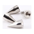 thumbnail image 3 of 100 PCS DIY nails / rivets ball PUNK clothing customization Silver 7x15mm, 3 of 5