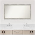 thumbnail image 6 of Amanti Art Custom Wall and Bathroom Mirror (26.5 x 47.5 in.), Dove Greywash Narrow Frame, 6 of 7