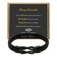 thumbnail image 1 of Nueva pulsera de cuero de acero inoxidable Pulsera magnética de acero inoxidable para hombres, 1 of 1