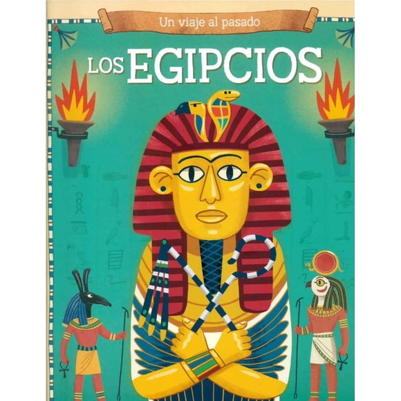 Libro Infantil con ventanas: Un viaje al pasado: Los Egipcios