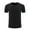 Black, variant on Dagugfen Mens Athletic Tops Crew Nack Short Sleeve Side Split Loose Lightweight Workout Shirts Pocket