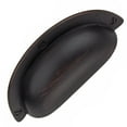 thumbnail image 2 of GlideRite 2.5 in. Center Bin Cup Cabinet Pull, Oil Rubbed Bronze, Pack of 10, 2 of 5