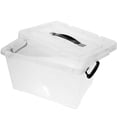 thumbnail image 4 of Large Capacity Storage Bin Stackable Lidded Container Under Bed Organizer Box, 4 of 8