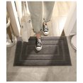 thumbnail image 3 of Alfombrilla de baño original antideslizante, ultrasuave y absorbente para baño, lavable a máquina, 50 x 80 cm, gris cielo estrellado WD.WDQZL Hogar, 3 of 4
